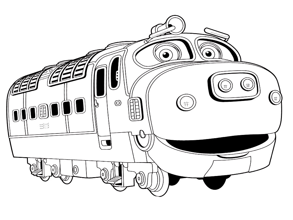 Раскраски Поезда